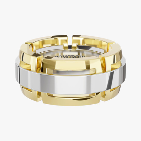 Colin 18K Gold Wedding Ring